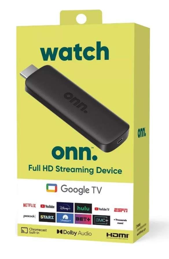 Watch Onn Google TV